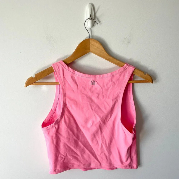 Victoria's Secret VSX  Crop Muscle Tank Pink Size Medium - Picture 3 of 4